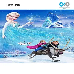 پوستر دیواری انیمیشن یخ زده کد DKW-0104