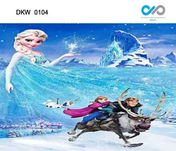 پوستر دیواری انیمیشن یخ زده کد DKW-0104