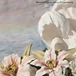پوستر دیواری سه بعدی طرح قو سری لوکس 2018 کد wp-lux-011