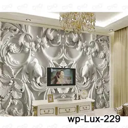 پوستر دیواری سه بعدی - پشت تلویزیون - طرح مینیاتوری - کدwp-lux-229