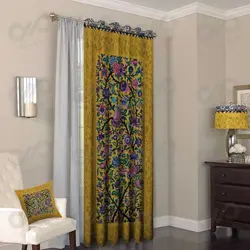 پرده دکوپیک | کد 191 | همراه یک عدد کوسن