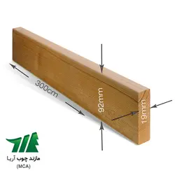 پروفیل 19-92 ترموود شاخه 3 متری