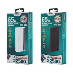 شارژر همراه ریمکس مدل RPP-272 ظرفیت 22500 میلی آمپر ساعت