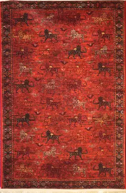 قالیچه نئو کلاسیک طرح مرینوس لاکی