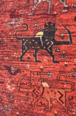 قالیچه نئو کلاسیک طرح مرینوس لاکی