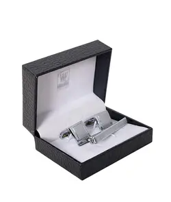 ست دکمه سردست و گیره کراوات مردانه ورد فشن مدل PJ-107663 - دیجی شهر
