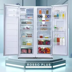 یخچال و فریزر دوقلو 40 فوت کلور مدل Rosso plus - دیجی شهر