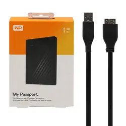هارد اکسترنال Western دیجیتال مدل My Passport WDBYvg0010BBK-WESN ظرفیت 1TB