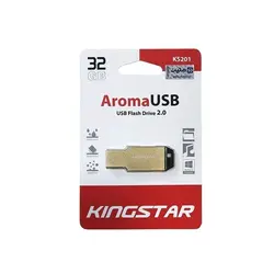 فلش مموری کینگ‌ استار مدل AROMA KS201 ظرفیت 32 گیگابایت