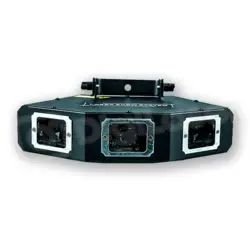 لیزرشو 3 خروجی خطی سبز و آبی و قرمز