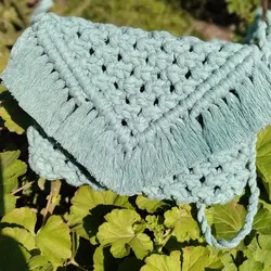 کیف مکرومه مدل زندگی