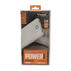 پاور بانک V-Smart مدل Vs-59 خروجی Qc3 ظرفیت 20/000 (اورجینال)