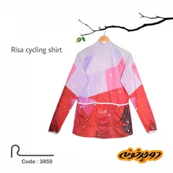 بلوز دوچرخه سواری ریسا کد 3850 طرح 2