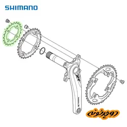 سینی طبق شیمانو 24 دندانه XT M780
