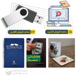بسته فیزیکی معامله گری حرفه ای در بازارهای مالی (تحلیل، ترید و مدیریت سرمایه)