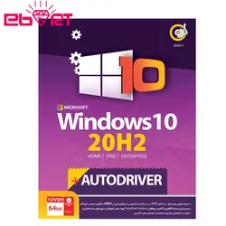 ویندوز 10 آپدیت 20H2 + AUTODRIVER (64بیتی) نشر گردو