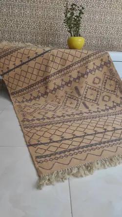 گلیم پشمی مدرن 3
