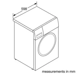 ماشین لباسشویی بوش مدل 3256 (WAW3256XGC) ظرفیت 9 کیلوگرم