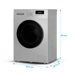 ماشین لباسشویی ایکس ویژن مدل TE72-AS ظرفیت 7 کیلوگرم (سیلور)