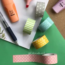 چسب نواری مدل واشی فانتزی 2 سانتی متری 5 عددی