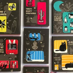 دفتر نقطه ای برگه رنگی لوتوس