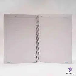 دفتر خط دار 40 برگ سری BTS طرح مانگ