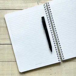 دفتر 100 برگ سیمی پیل طرح اسپرینگ