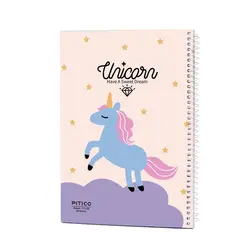 دفتر 40 برگ سیمی PITICO