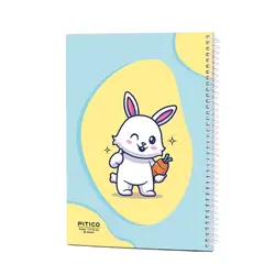 دفتر 40 برگ سیمی PITICO