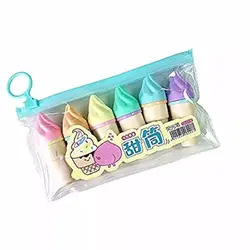 هایلایتر فانتزی طرح بستنی قیفی