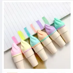 هایلایتر فانتزی طرح بستنی قیفی