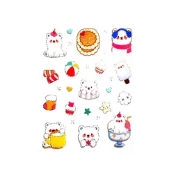 هایلایتر ۶ رنگ طرح شکلات