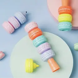 هایلایتر ۶ رنگ ماکارون