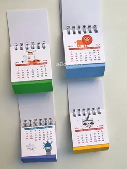 تقویم رومیزی فانتزی کوچک
