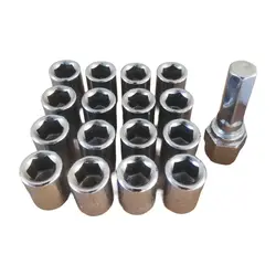 خرید و قیمت مهره آلنی سایز 12 در 1.5 | بسته 16 عددی همراه با آچار - فروشگاه الهی شاپ | elahishop
