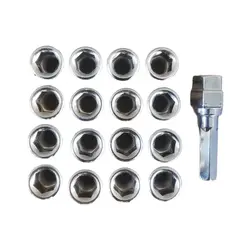 خرید و قیمت مهره آلنی سایز 12 در 1.5 | بسته 16 عددی همراه با آچار - فروشگاه الهی شاپ | elahishop