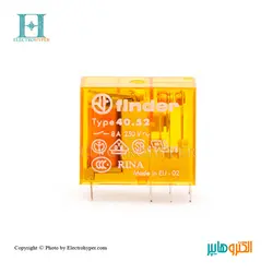 رله 2 کنتاکت 220V AC - 8A - قطعات الکترونیکی الکتروهایپر