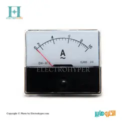 آمپرمتر عقربه ای