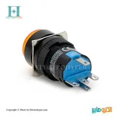 کلید چراغدار صنعتی گرد