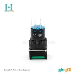 کلید چراغدار صنعتی دوبل