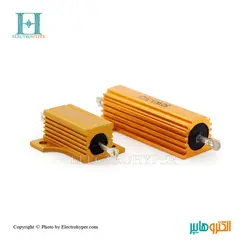 مقاومت فلزی طلایی 50W-2.2Ω