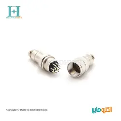 کانکتور نظامی کابلی 11 پین 19mm