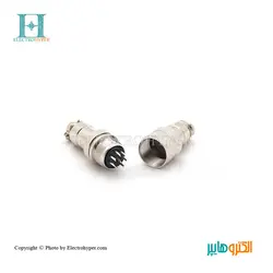 کانکتور نظامی کابلی 8 پین 19mm