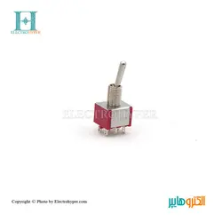 کلید کلنگی کوچک 2 حالته 6 پین