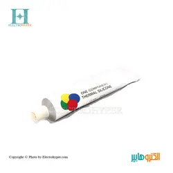 چسب سیلیکون انتقال دما دار 150گرمی