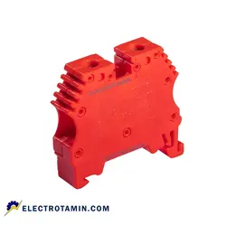 ترمینال ریلی درپوش دار دو تیکه 10A پارت الکتریک