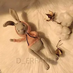 عروسک بافتنی خرگوش