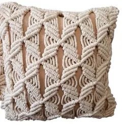 کوسن مبل مکرومه کد11