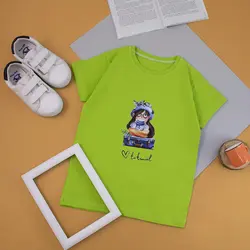 تیشرت تک دختر و کاکتوس کد 1842