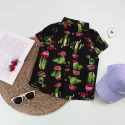 پیراهن هاوایی کاکتوس 2 کد 2243